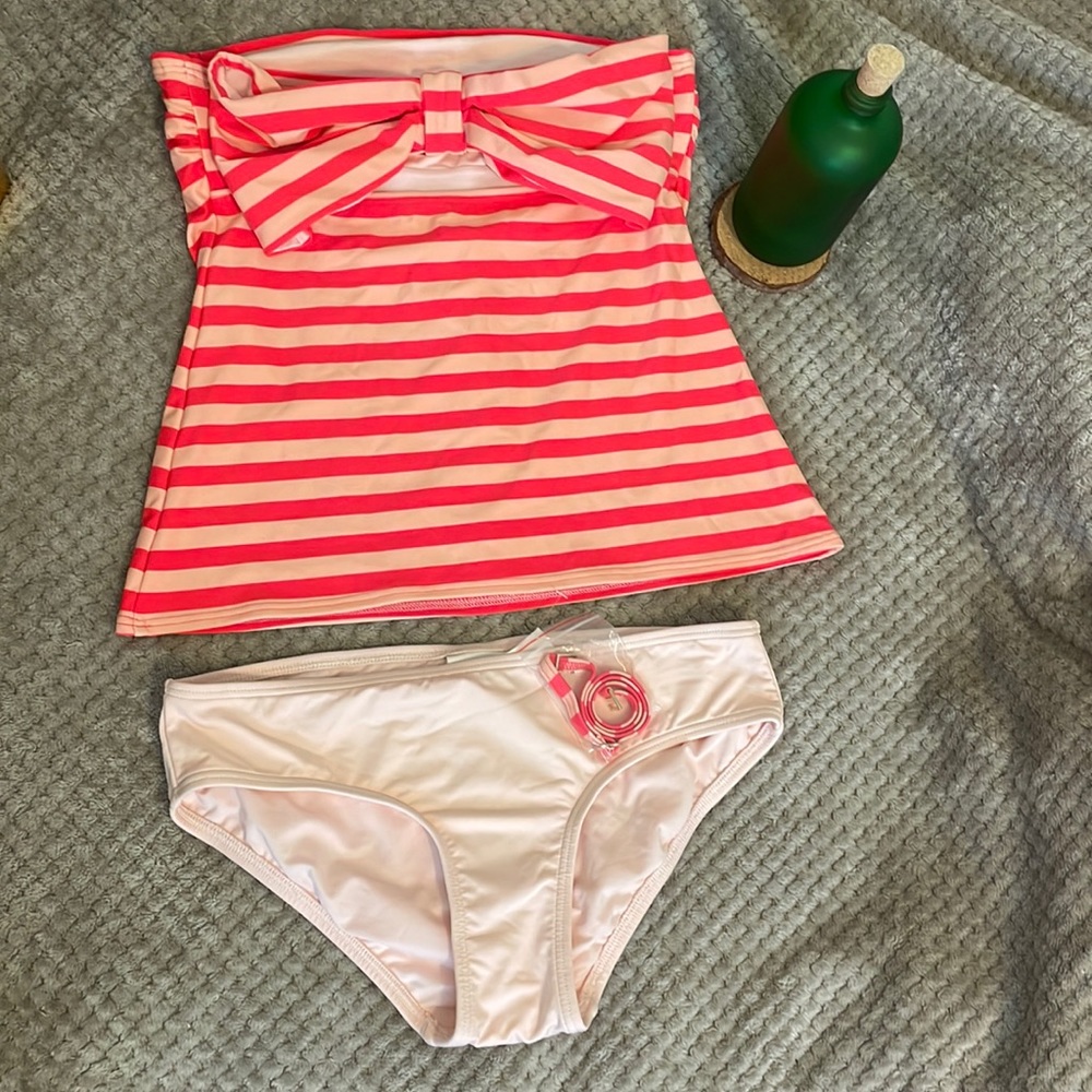 NWOT Kate Spade pink bikini